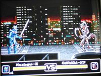 une photo d'Ã©cran de Mazin Wars sur Sega Megadrive